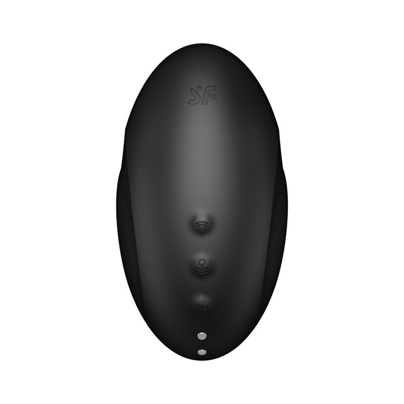 SATISFYER - VULVA LOVER 3 AIR PULSE STIMULATOR & VIBRATOR BLACK - My naughty haven #