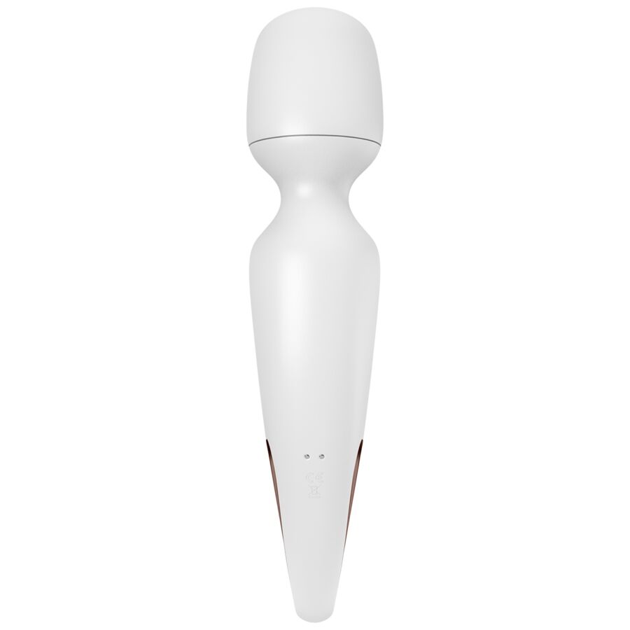 SATISFYER - WAND ERLAND VIBRATING MASSAGER WHITE - My naughty haven #