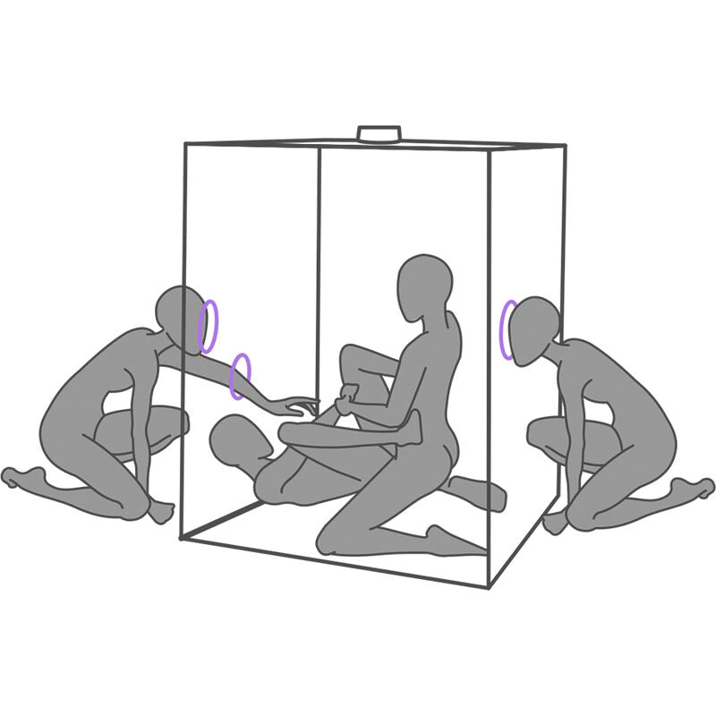 SECRET DOME - KINK CLUB CABIN SCANDALE PURPLE - My naughty haven #