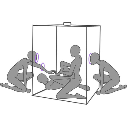 SECRET DOME - KINK CLUB CABIN SCANDALE PURPLE - My naughty haven #