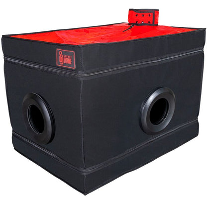 SECRET DOME - KINK CLUB LA NICHE CABIN BLACK & RED - My naughty haven #