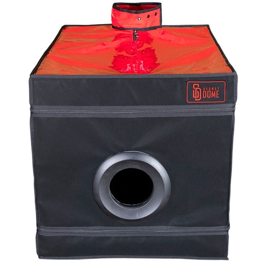 SECRET DOME - KINK CLUB LA NICHE CABIN BLACK & RED - My naughty haven #