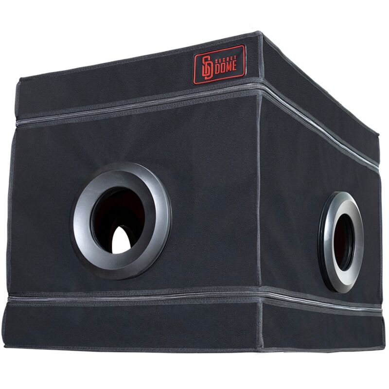 SECRET DOME - KINK CLUB LA NICHE CABIN BLACK & RED - My naughty haven #