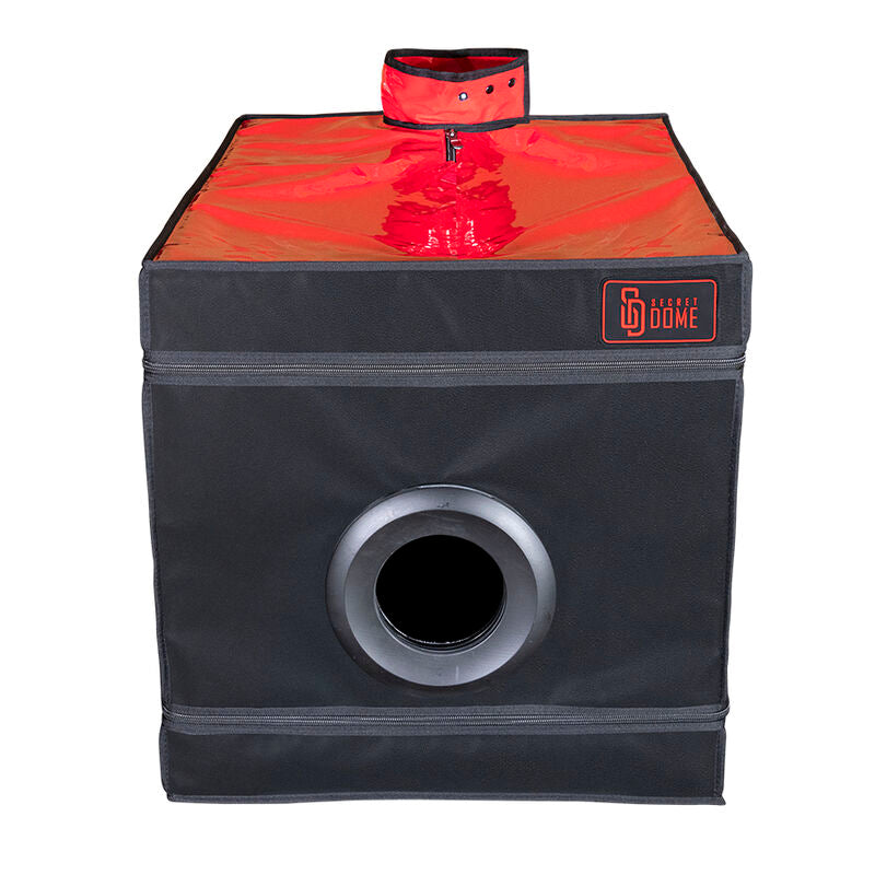 SECRET DOME - KINK CLUB LA NICHE CABIN BLACK & RED - My naughty haven #