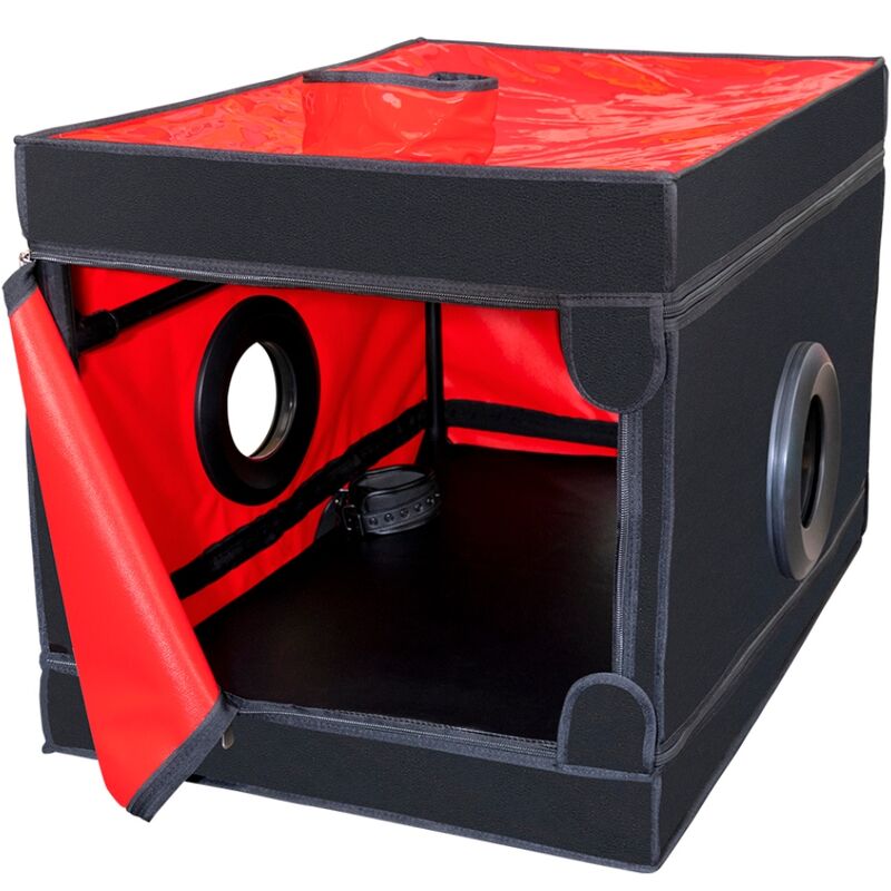 SECRET DOME - KINK CLUB LA NICHE CABIN BLACK & RED - My naughty haven #