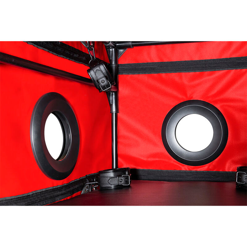 SECRET DOME - KINK CLUB LA NICHE CABIN BLACK & RED - My naughty haven #