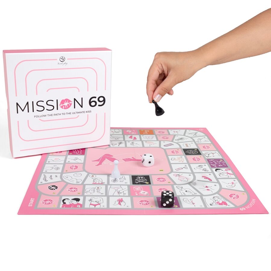 SECRET PLAY - BOARD GAME FOR COUPLES "MISSION 69" - My naughty haven #