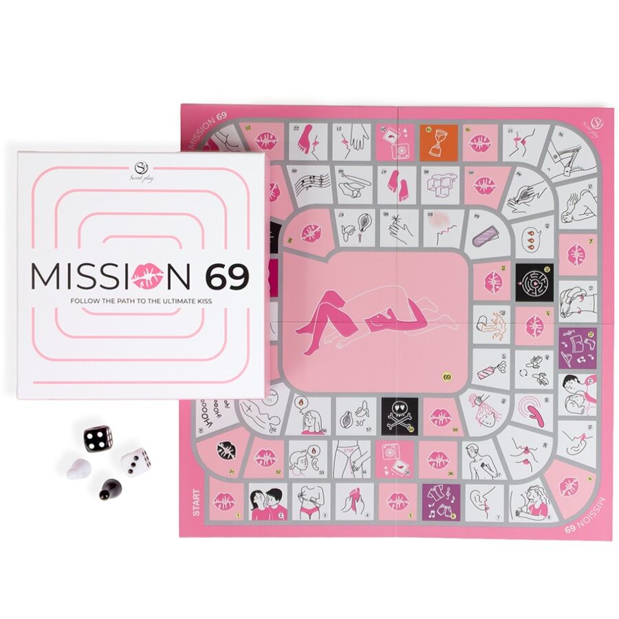 SECRET PLAY - BOARD GAME FOR COUPLES "MISSION 69" - My naughty haven #