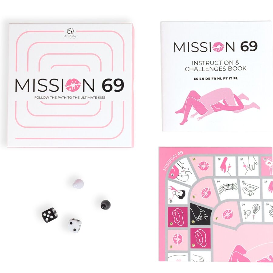 SECRET PLAY - BOARD GAME FOR COUPLES "MISSION 69" - My naughty haven #