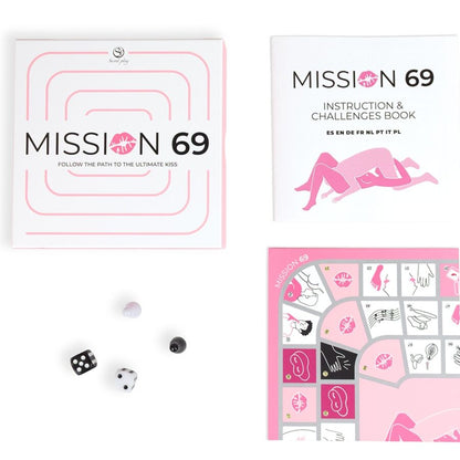 SECRET PLAY - BOARD GAME FOR COUPLES "MISSION 69" - My naughty haven #