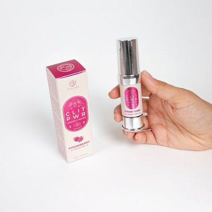 SECRET PLAY - CLIT PWR STRAWBERRY CLITORIS BALM - My naughty haven #