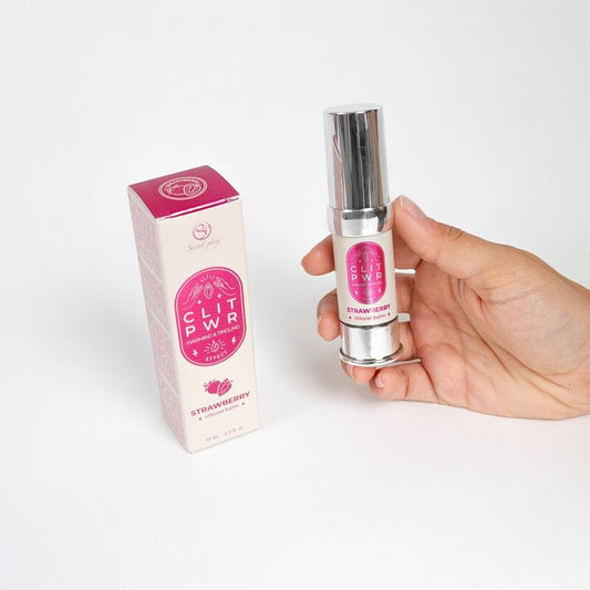 SECRET PLAY - CLIT PWR STRAWBERRY CLITORIS BALM - My naughty haven #