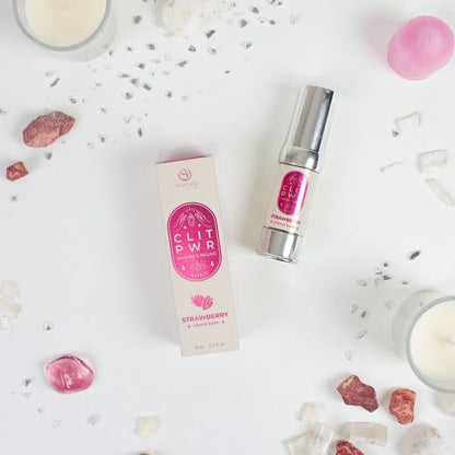 SECRET PLAY - CLIT PWR STRAWBERRY CLITORIS BALM - My naughty haven #