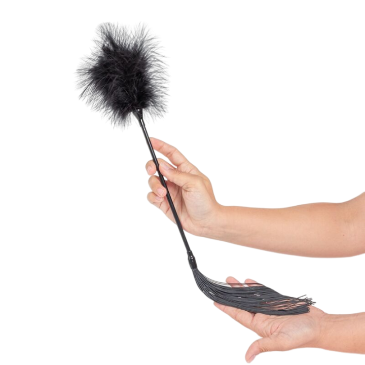 SECRET PLAY - DUSTER + BLACK WHIP - My naughty haven #