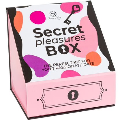SECRET PLAY - PLEASURES BOX FOR COUPLES: DICE + VIBRATING BULLET + FEATHER PEN - My naughty haven #