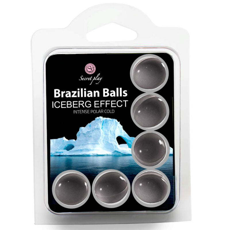 SECRET PLAY SET 6 BRAZILIAN BALLS ICEBERG EFFECT - My naughty haven #