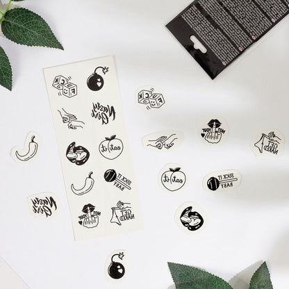 SECRET PLAY - SET OF 10 SPICY COLLECTION TEMPORARY TATTOOS - My naughty haven #