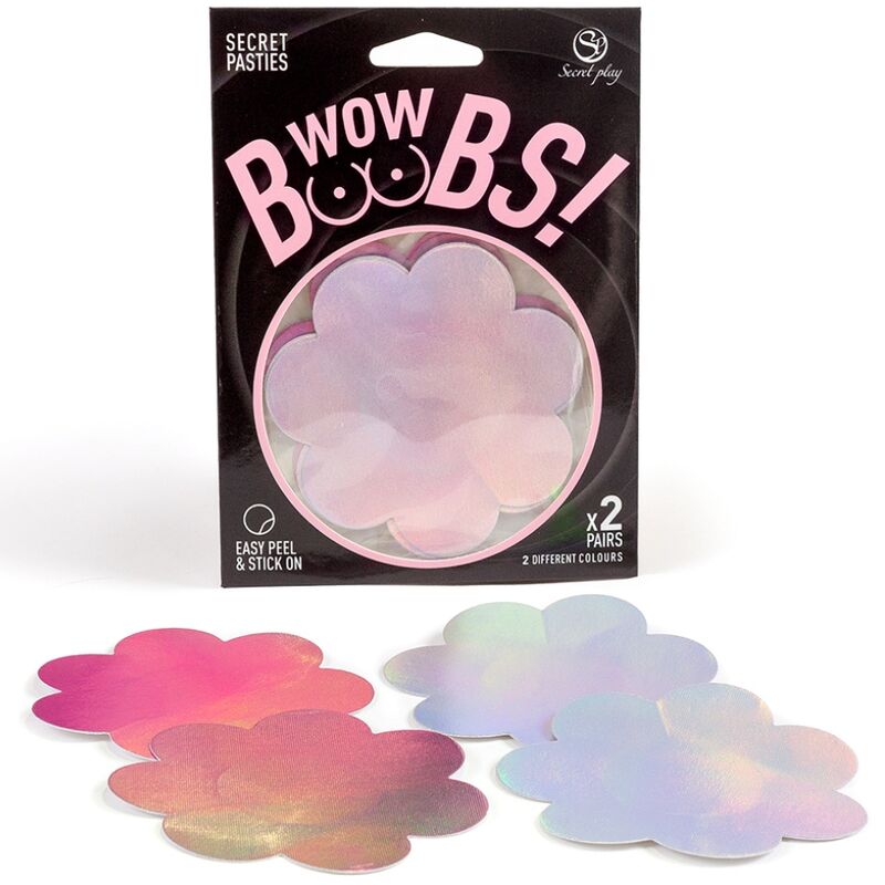 SECRET PLAY - WOW BOOBS! FLOWER NIPPLE COVERS - My naughty haven #