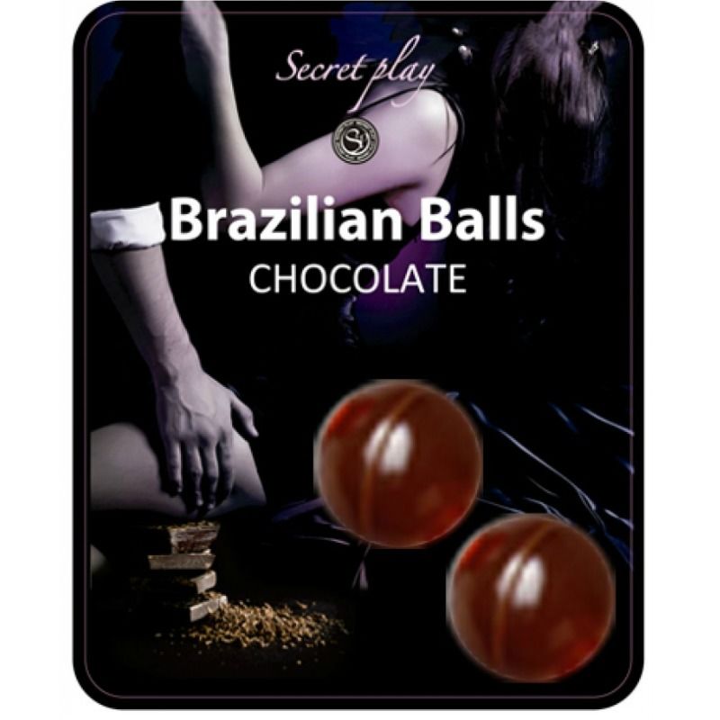 SECRETPLAY - 2 BRAZILIAN BALLS CHOCOLAT - My naughty haven #