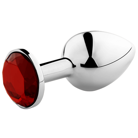 SECRETPLAY - ANAL PLUG SIZE L RED - My naughty haven #