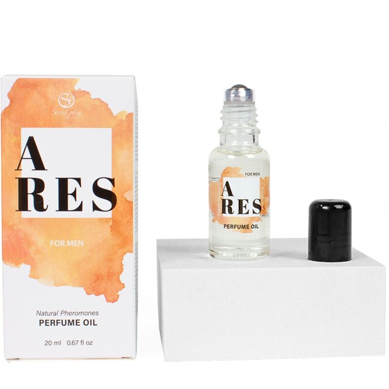 SECRETPLAY - ARES NATURAL PERFUME PHEROMONES IN OIL FOR MEN 20 ML - My naughty haven #