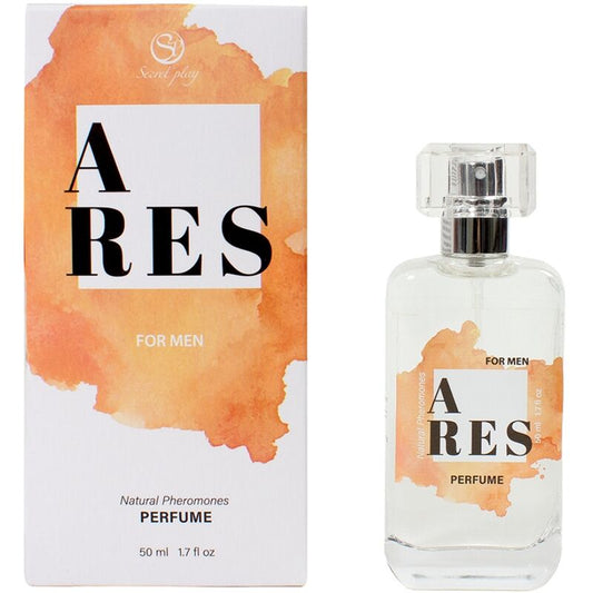 SECRETPLAY - ARES NATURAL PERFUME PHEROMONES SPRAY FOR MEN 50 ML - My naughty haven #
