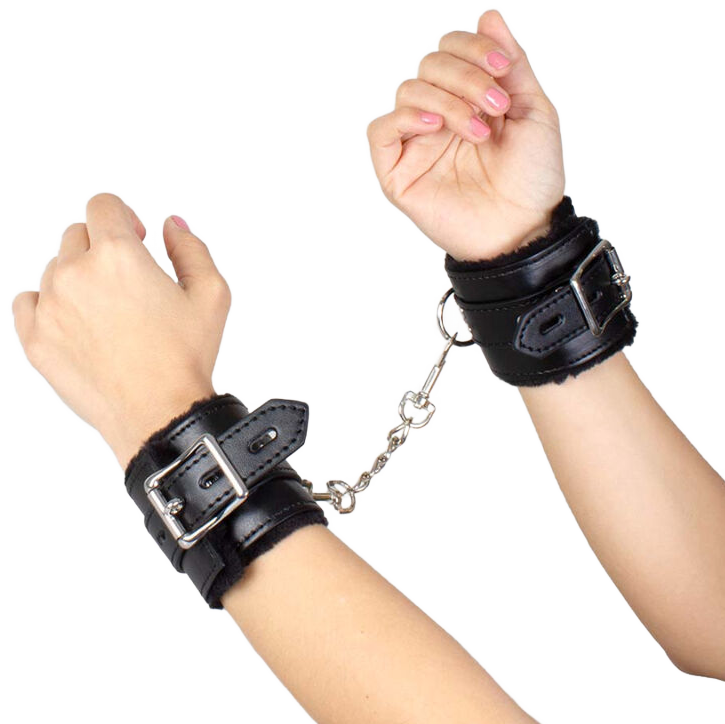 SECRETPLAY - BLACK BONDAGE HANDCUFFS BDSM COLLECTION - My naughty haven #