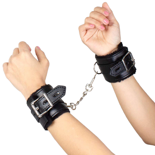 SECRETPLAY - BLACK BONDAGE HANDCUFFS BDSM COLLECTION - My naughty haven #