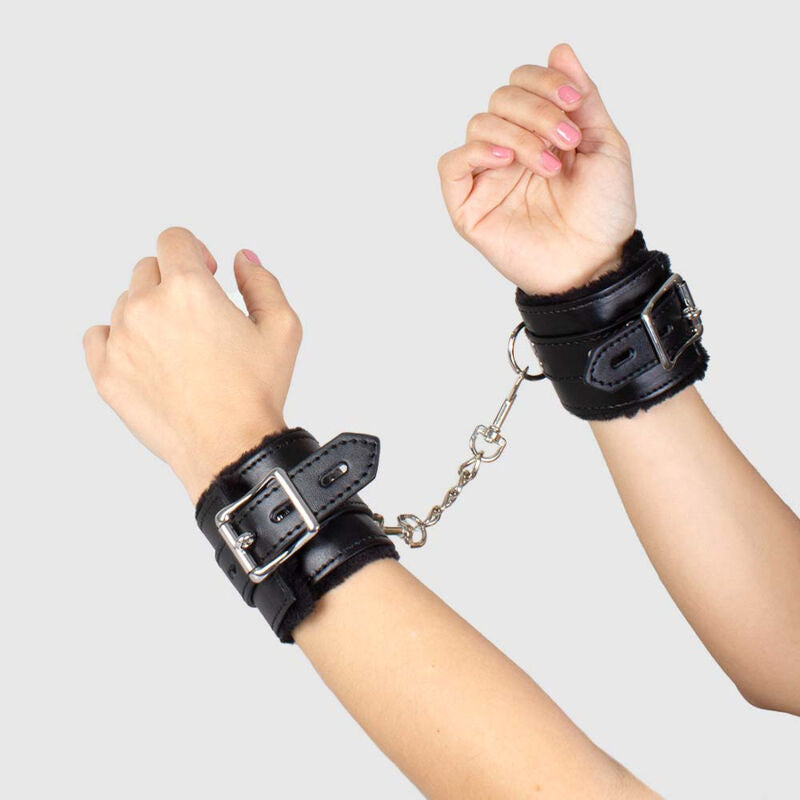 SECRETPLAY - BLACK BONDAGE HANDCUFFS BDSM COLLECTION - My naughty haven #
