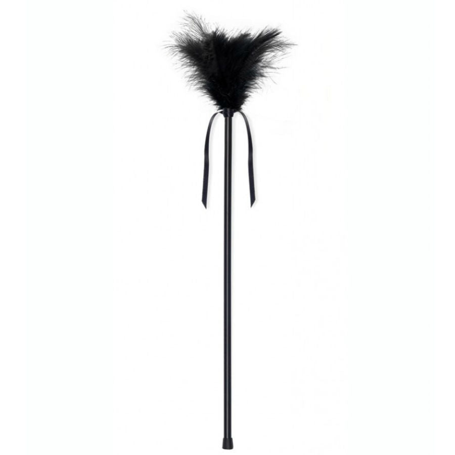 SECRETPLAY - BLACK FEATHERS 40 CM - My naughty haven #