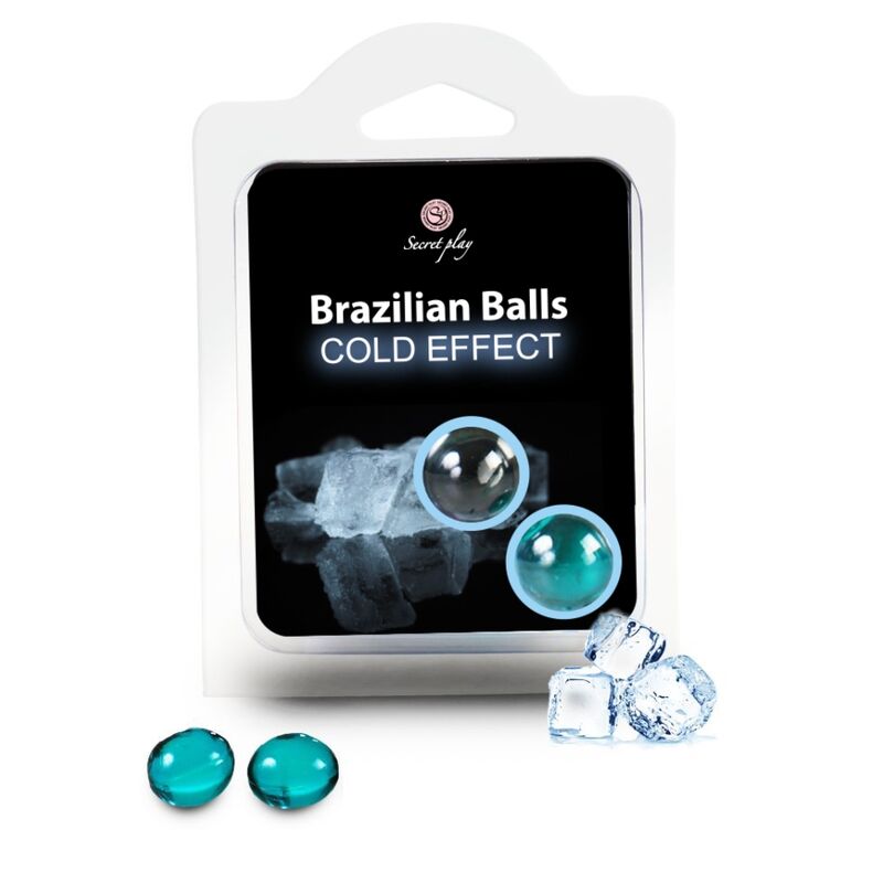 SECRETPLAY - BRAZILIAN BALLS COLD EFFECT 2 UNITS - My naughty haven #