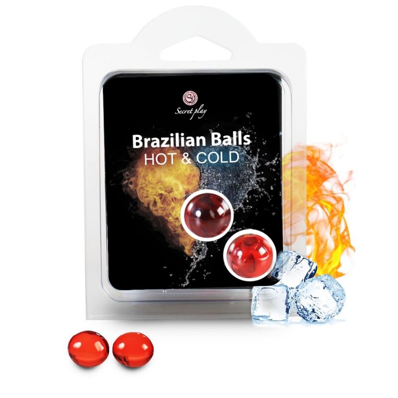 SECRETPLAY - BRAZILIAN BALLS HEAT & COLD EFFECT 2 UNITS - My naughty haven #