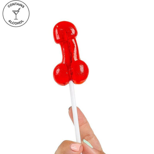 SECRETPLAY - COCK LOLLIPOP WITH ALCOHOL STRAWBERRY DAIQUIRI - My naughty haven #