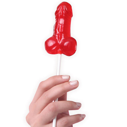 SECRETPLAY - DISPLAY ASSORTMENT PENIS LOLLIPOPS STRAWBERRY 40 UNITS - My naughty haven #