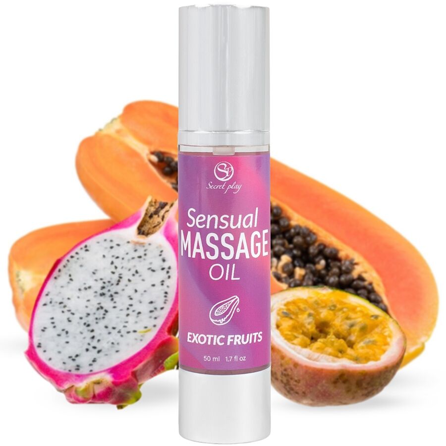 SECRETPLAY - EXOTIC FRUITS MASSAGE OIL - My naughty haven #