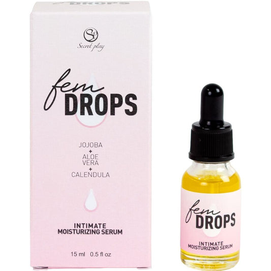 SECRETPLAY - FEM DROPS INTIMATE MOISTURIZING SERUM 15 ML - My naughty haven #