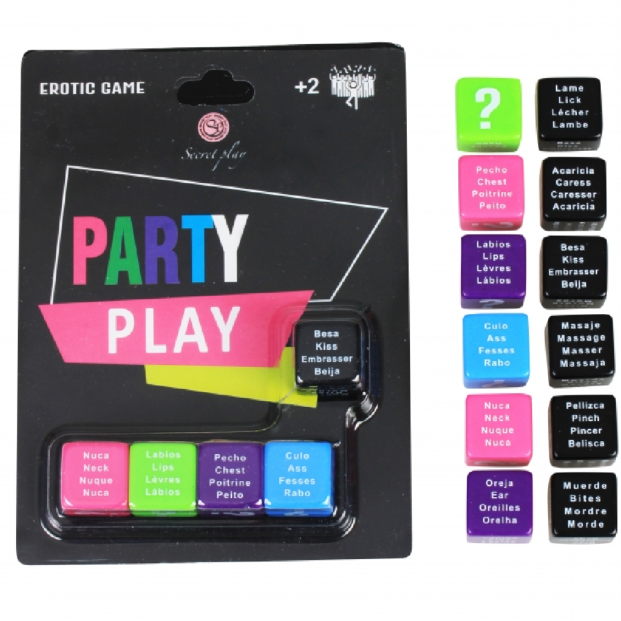 SECRETPLAY - GAME PARTY PLAY 5 DICE (ES/PT/EN/FR) - My naughty haven #