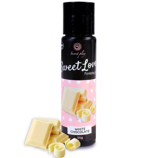 SECRETPLAY - GEL SWEET LOVE WHITE CHOCOLATE 60 ML - My naughty haven #