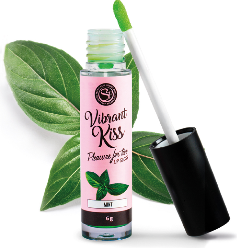 SECRETPLAY - LIP GLOSS VIBRANT KISS MINT - My naughty haven #