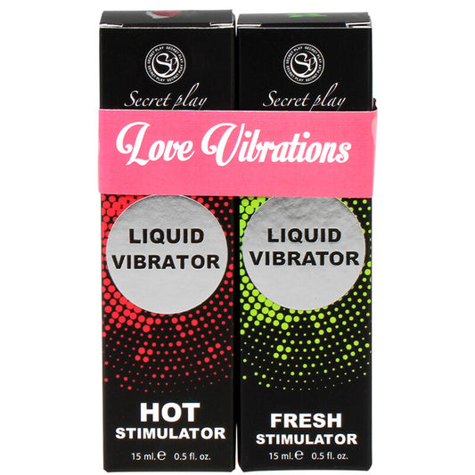 SECRETPLAY - LIQUID VIBRATOR LOVE VIBRATIONS PACK - My naughty haven #