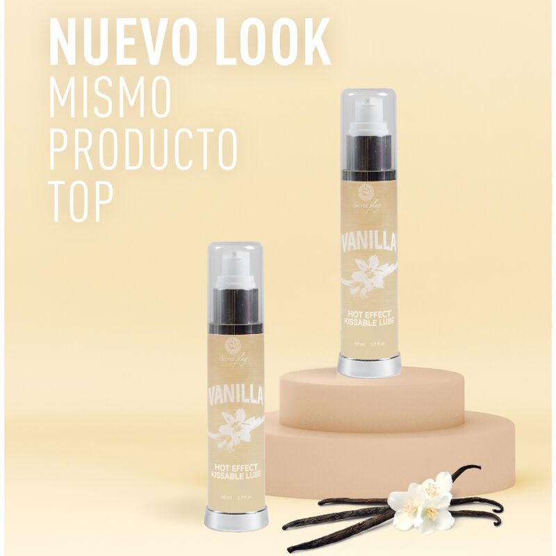 SECRETPLAY - ЛУБРИКАНТ 2-1 HEAT EFFECT ВАНИЛИЯ 50 МЛ