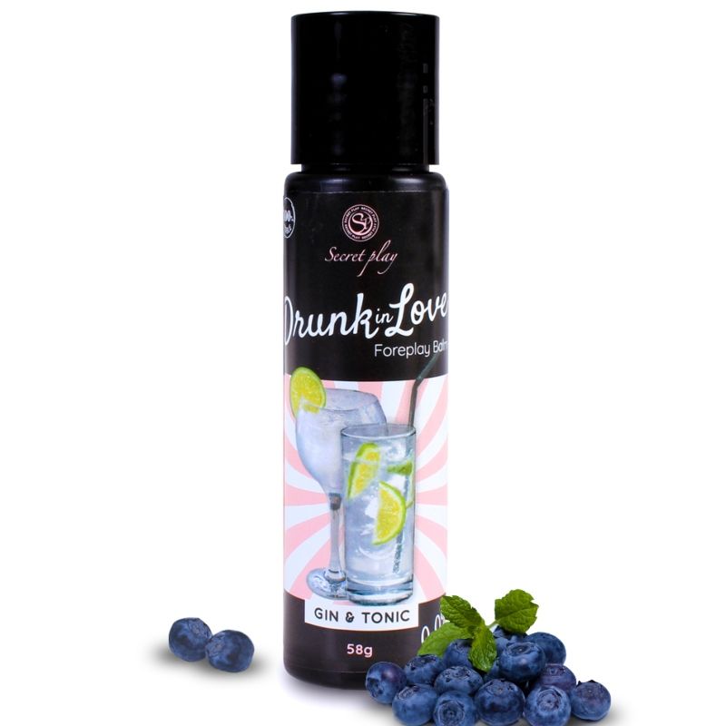 SECRETPLAY - LUBRICANT DRUNK IN LOVE GIN&TONIC 60 ML - My naughty haven #