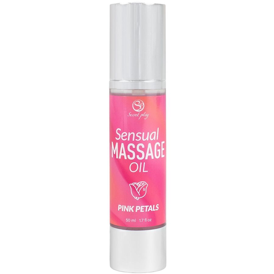 SECRETPLAY - PINK PETALS MASSAGE OIL - My naughty haven #