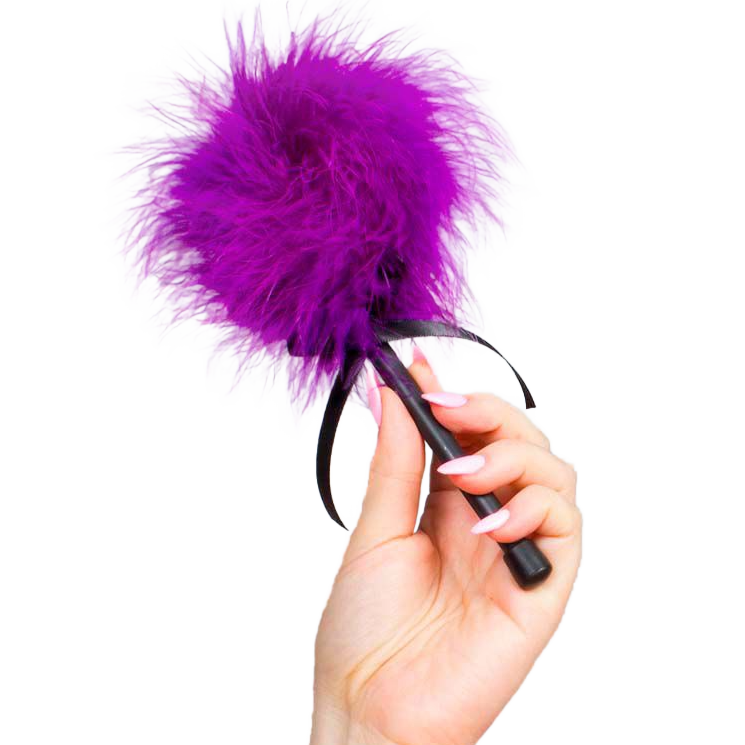 SECRETPLAY - PINK PURPLE MARABOU DUSTER - My naughty haven #