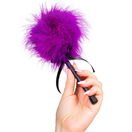 SECRETPLAY - PINK PURPLE MARABOU DUSTER - My naughty haven #