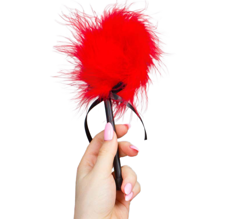 SECRETPLAY - RED MARABOU DUSTER - My naughty haven #