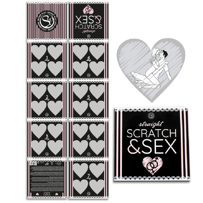 SECRETPLAY - SCRATCH & SEX GAME FOR STRAIGHT COUPLES (ES/EN/FR/PT/DE) - My naughty haven #