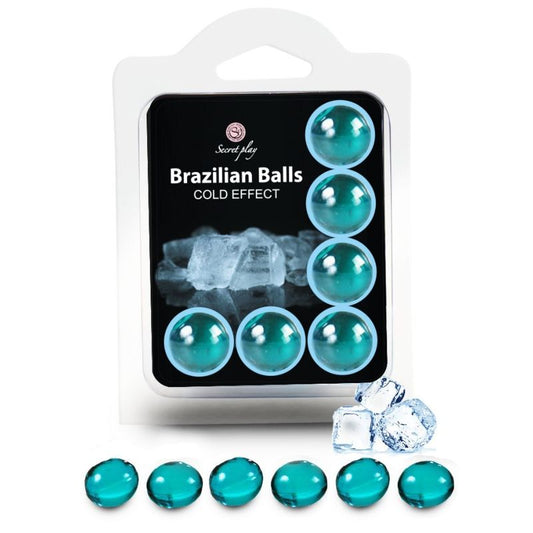 SECRETPLAY - SET 6 BRAZILIAN BALLS COLD EFFECT - My naughty haven #