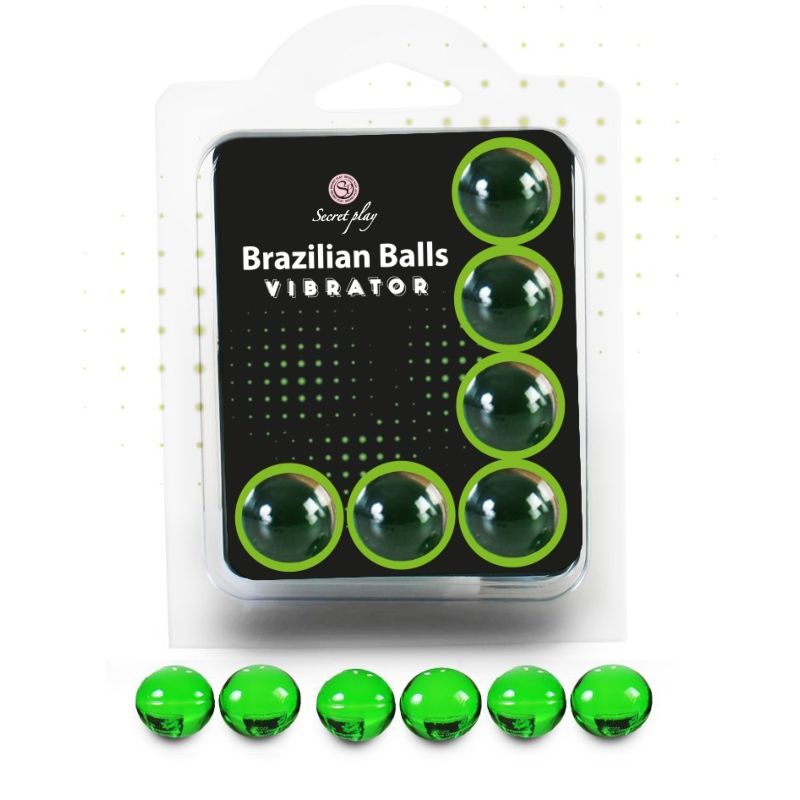 SECRETPLAY - SET 6 BRAZILIAN BALLS VIBRATOR - My naughty haven #