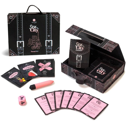 SECRETPLAY - SEX IN THE CITY TRAVEL KIT (ES/EN/DE/FR/NL/PT) - My naughty haven #